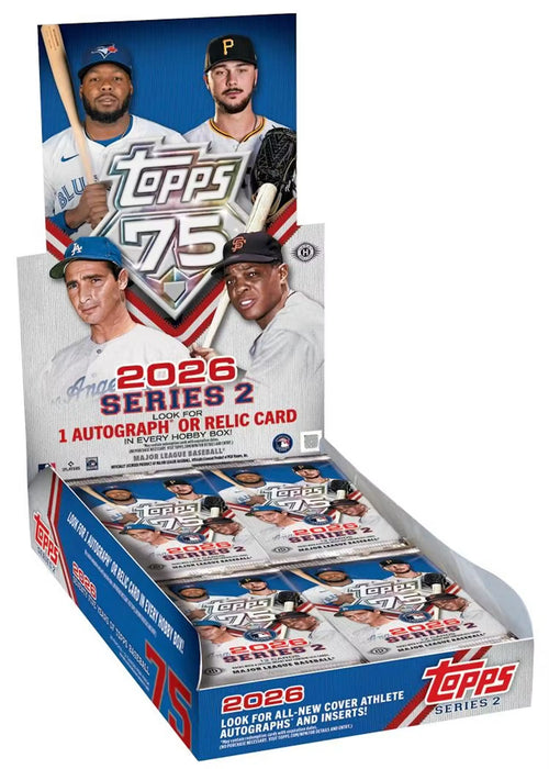 Topps: MLB 2026 Baseball Series 2 - Hobby Box