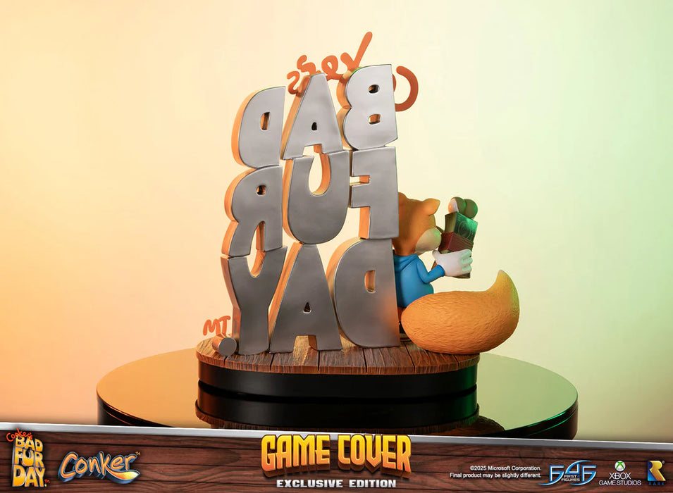 First 4 Figures: Conkers Bad Fur Day - Game Cover Exclusive Edition 17 Pulgadas