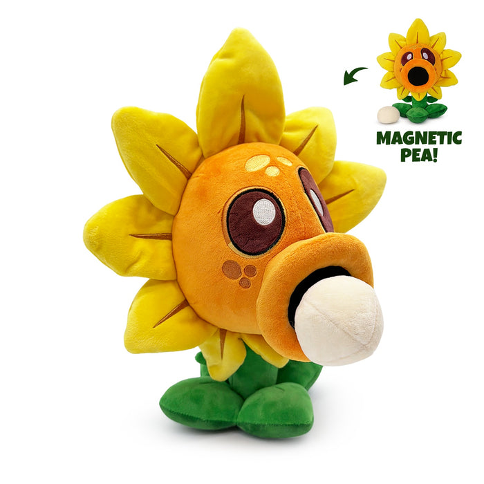 Youtooz Plush: Plantas Vs Zombies - Guisante Solar Peluche 9 Pulgadas