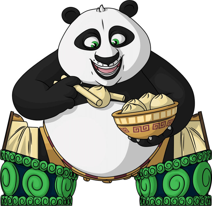 Youtooz Animation: Kung Fu Panda - Po comiendo Dumpling