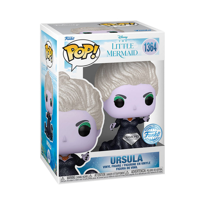 Funko Pop Disney: La Sirenita Live Action - Ursula Diamond Glitter Exclusivo