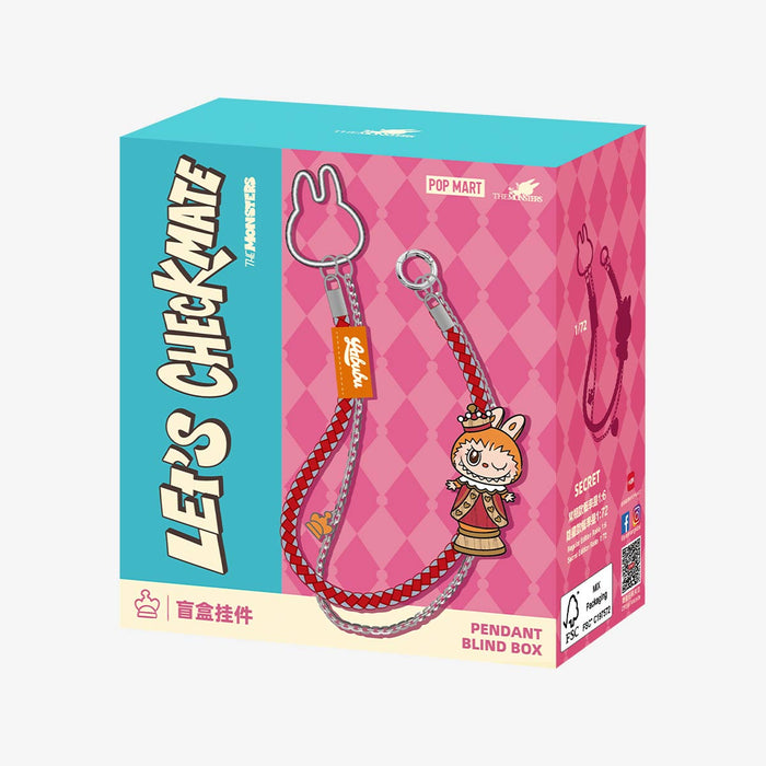 POP MART: Labubu The Monsters Let'S Checkmate Series - Pendant Blind Box