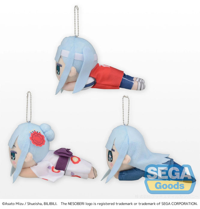 Sega Plushies Nesobery Lay Down: Aharen San Wa Hakarenai - Reina Aharen Serie 1 Mini Peluche Sorpresa