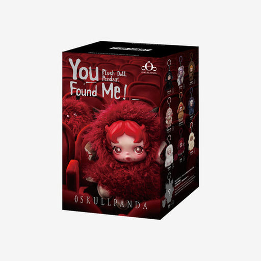 POP MART: Skullpanda - You Found Me Series - Plush Doll Pendant