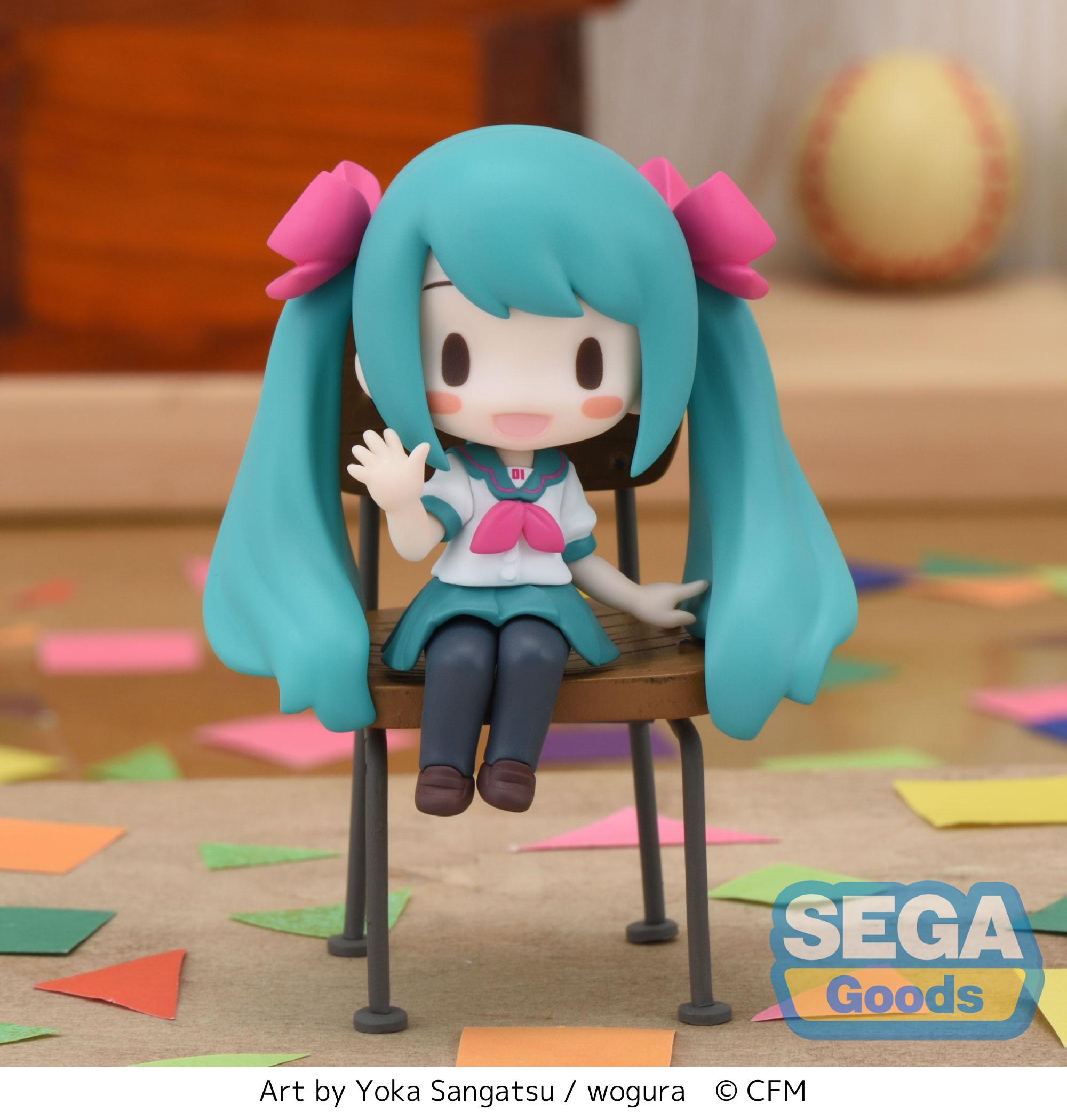 Sega Figures Perching Premium: Hatsune Miku - Hatsune Miku 16 Aniversario Figura Sorpresa