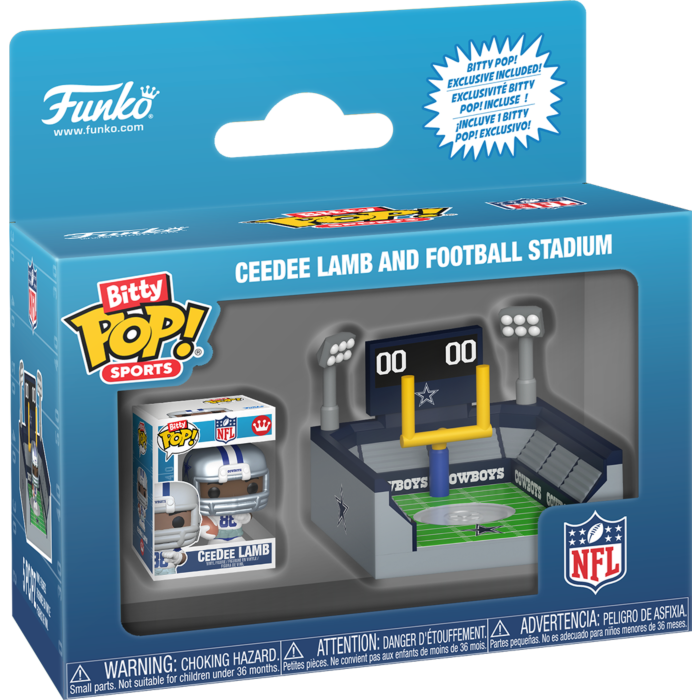 Funko Bitty Pop Town: Arena - NFL Cowboys Ceedee Lamb