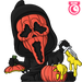 Youtooz Movies: Ghost Face - Ghost Face con Mascara de Calabaza Glow