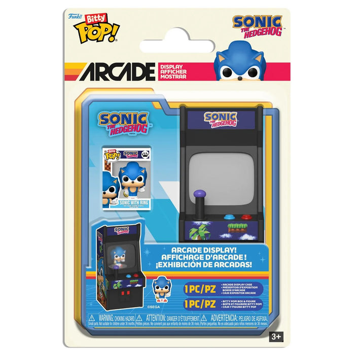 Funko Bitty Arcade Cabinet: Sonic - Sonic The Hedgehog