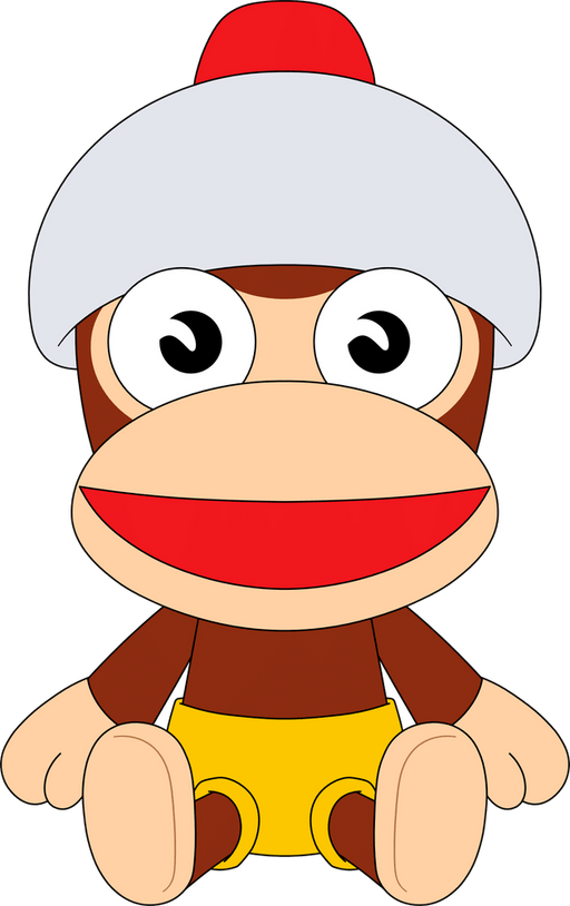 Youtooz Plush: Ape Escape - Yellow Shorts Peluche 9 Pulgadas 