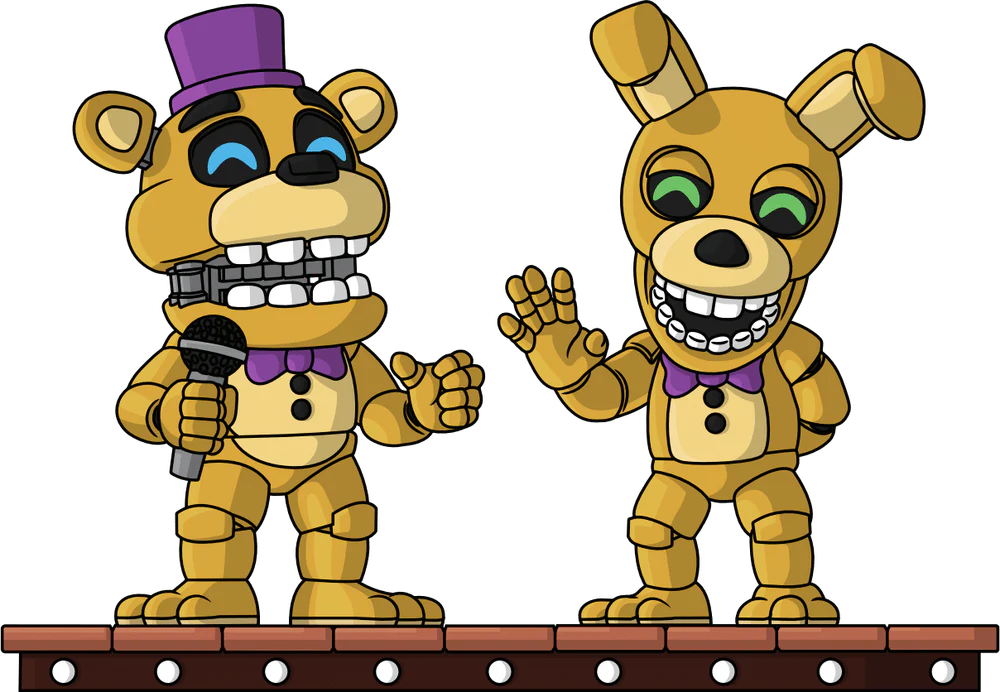Youtooz Games: Five Nights At Freddys - Fredbear y Spring Bonnie