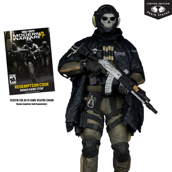 Mcfarlane Resin Statue: Call Of Duty Modern Warfare 4 - Ghost Escala 1/6