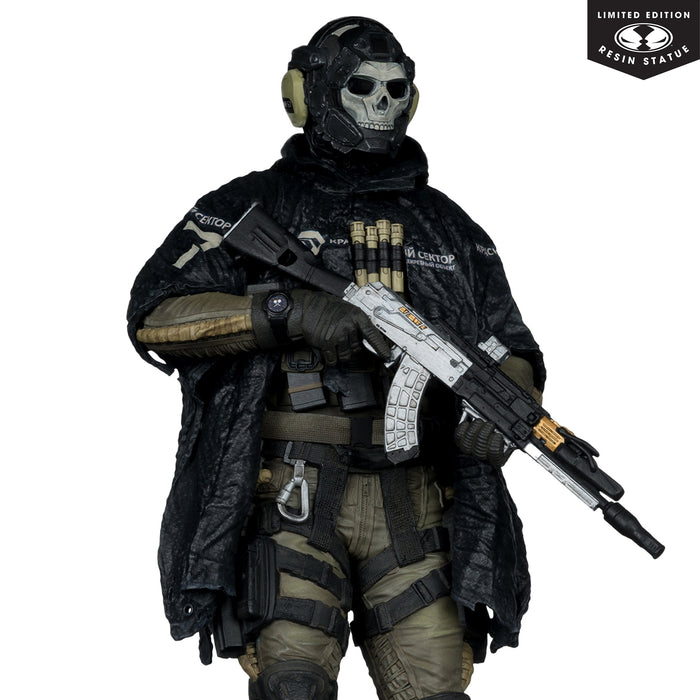 Mcfarlane Resin Statue: Call Of Duty Modern Warfare 4 - Ghost Escala 1/6
