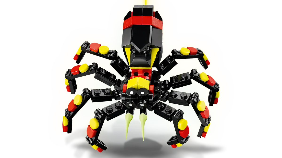 LEGO Creator 3 en 1 Fauna Salvaje: Araña Misteriosa 31159