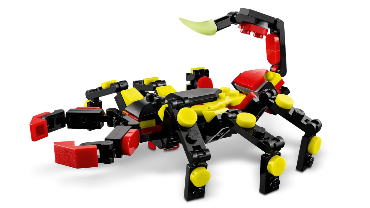 LEGO Creator 3 en 1 Fauna Salvaje: Araña Misteriosa 31159