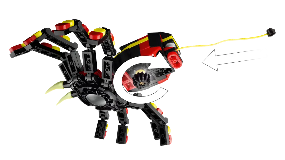 LEGO Creator 3 en 1 Fauna Salvaje: Araña Misteriosa 31159