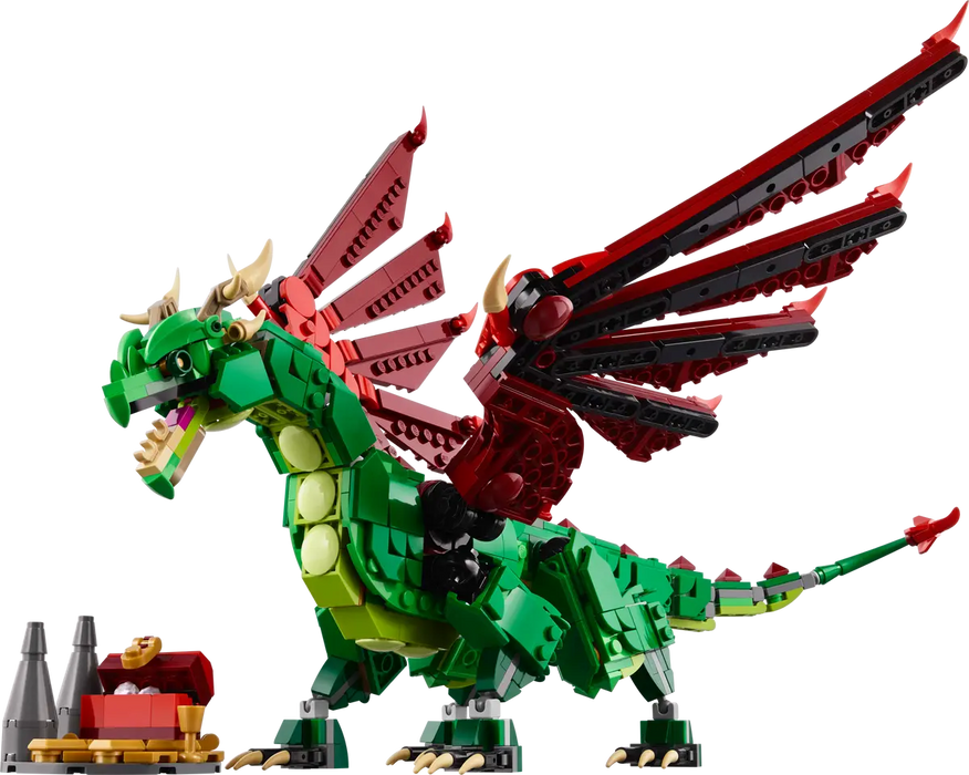 LEGO Creator 3 en 1 Dragon Medieval 31161