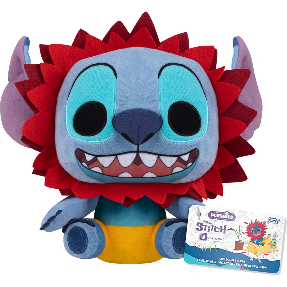 Funko Pop Plush: Disney Stitch In Costume - Stitch Como Simba 7 Pulgadas