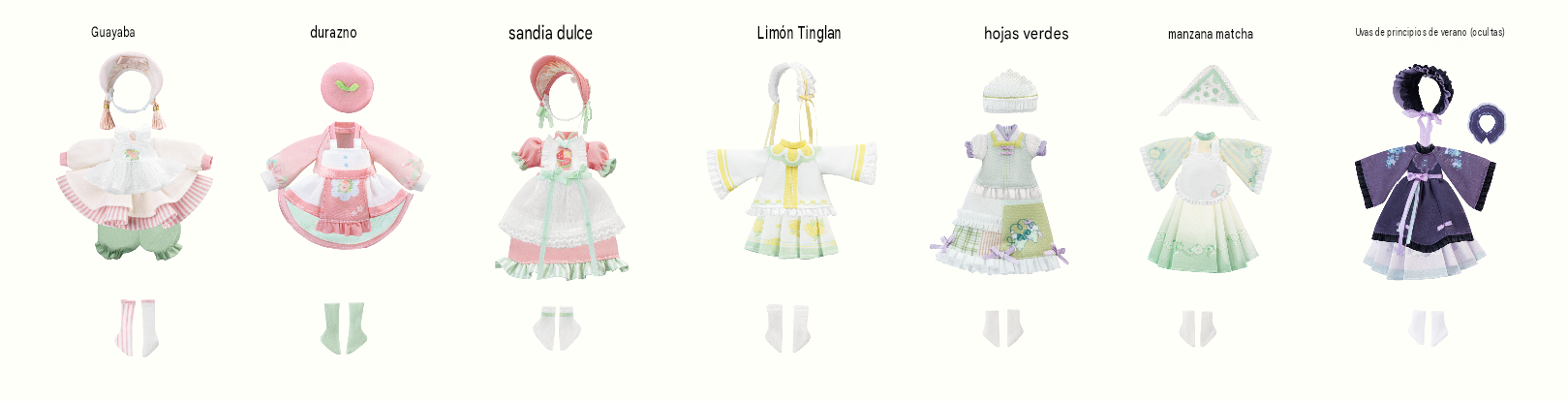 Blokees Hatsune Miku DaaLaMode Series: 01 Fruity Summer Tale - Ropa Accesorio 73680