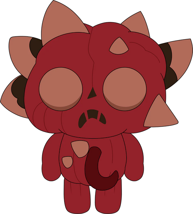 Youtooz Plush: Cult Of The Lamb - Rot Infected Follower Peluche 9 pulgadas
