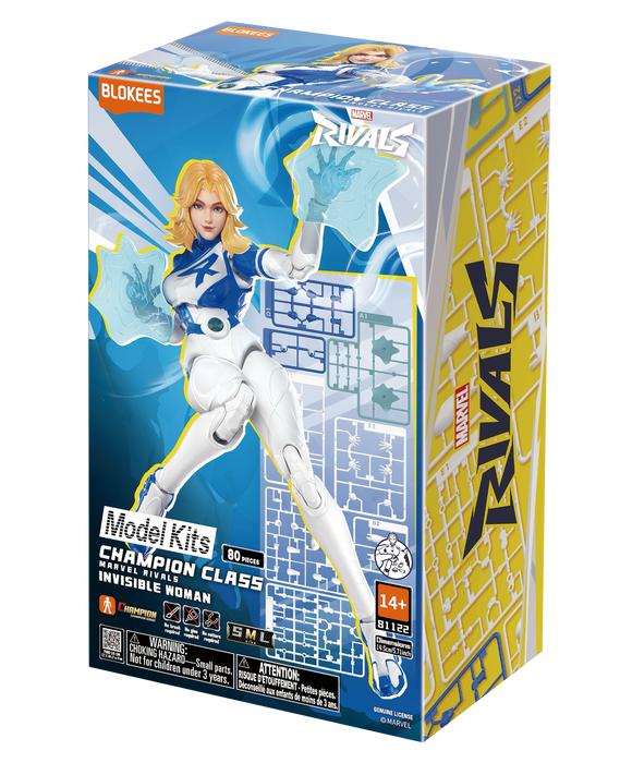 Blokees Marvel Rivals Champion Class: 11 Invisible Women 81122
