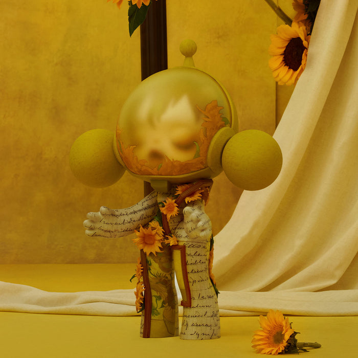POP MART: Mega Skullpanda - 400% Van Gogh Museum Sunflowers