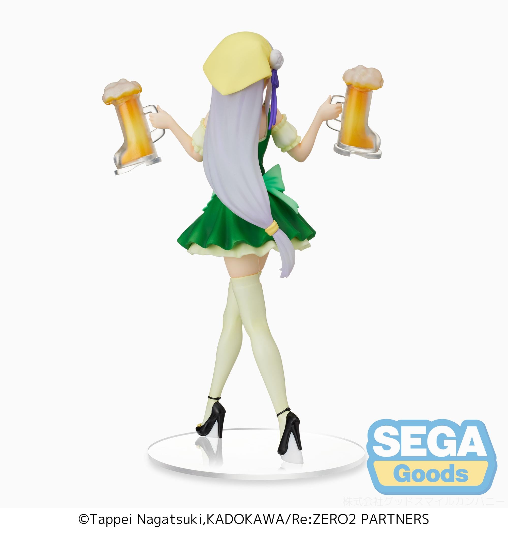 Sega Figures Super Premium: Re Zero Starting Life In Another World - Emilia Oktoberfest