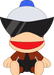 Youtooz Plush: Ape Escape - Black Shorts Peluche 9 Pulgadas 