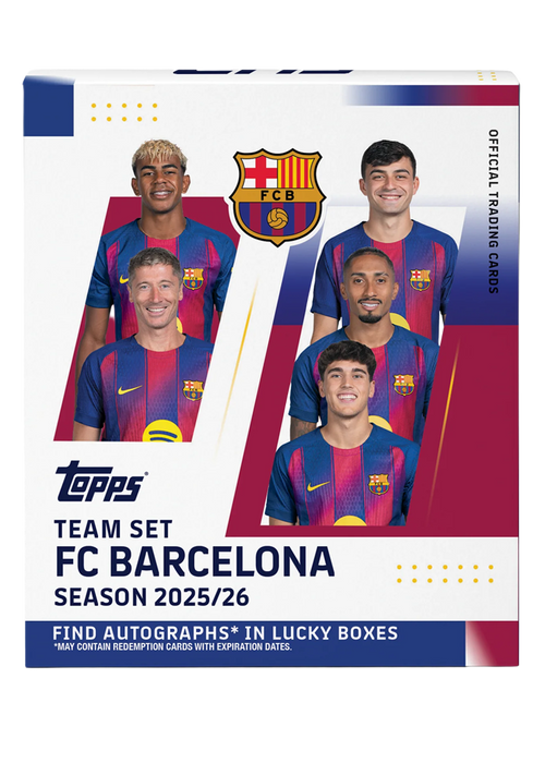 Topps SOCCER 2025: Team Set - Barcelona 2025/26