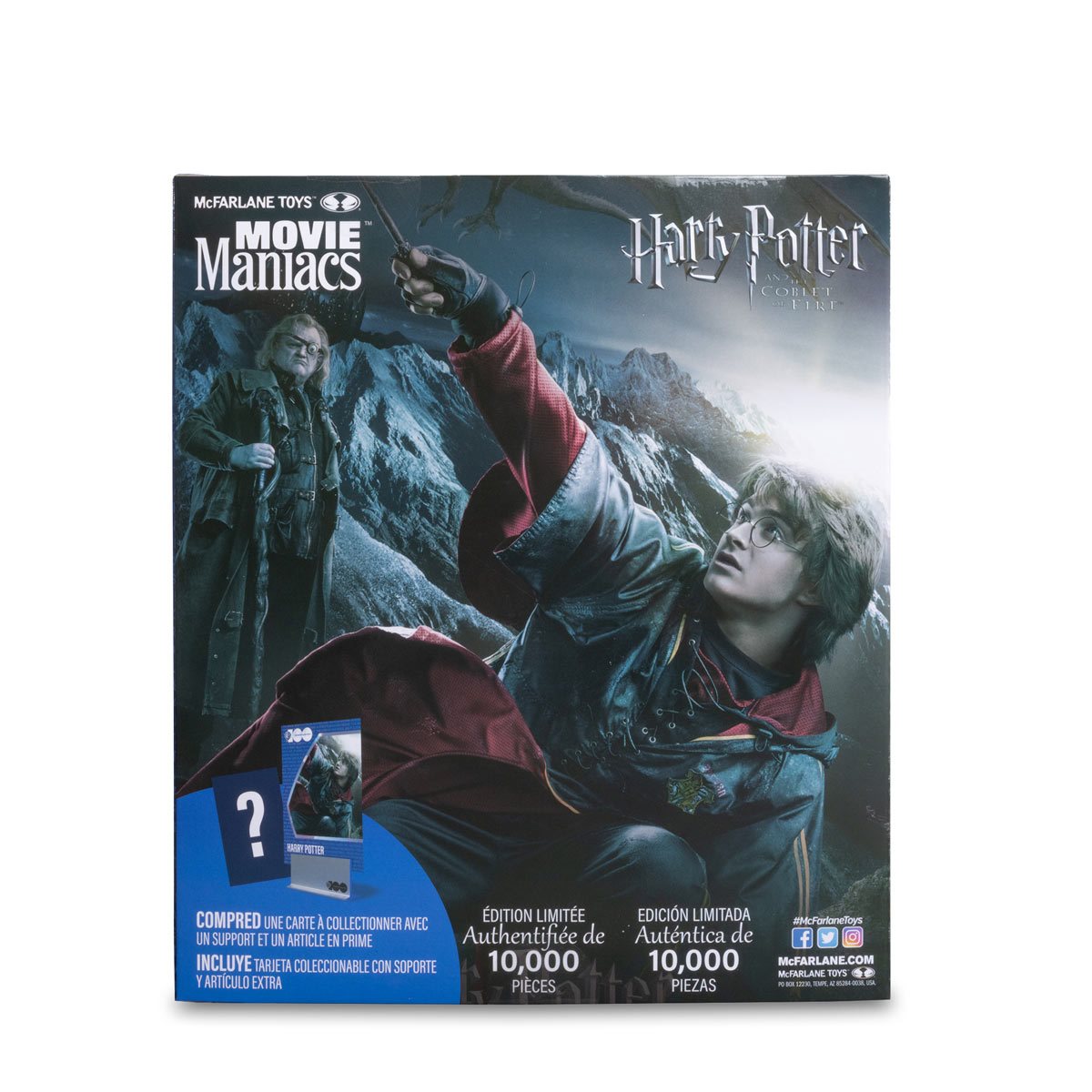McFarlane Estatua Movie Maniacs: Warner Bros 100 Harry Potter y El Caliz De Fuego - Harry Potter 6 Pulgadas
