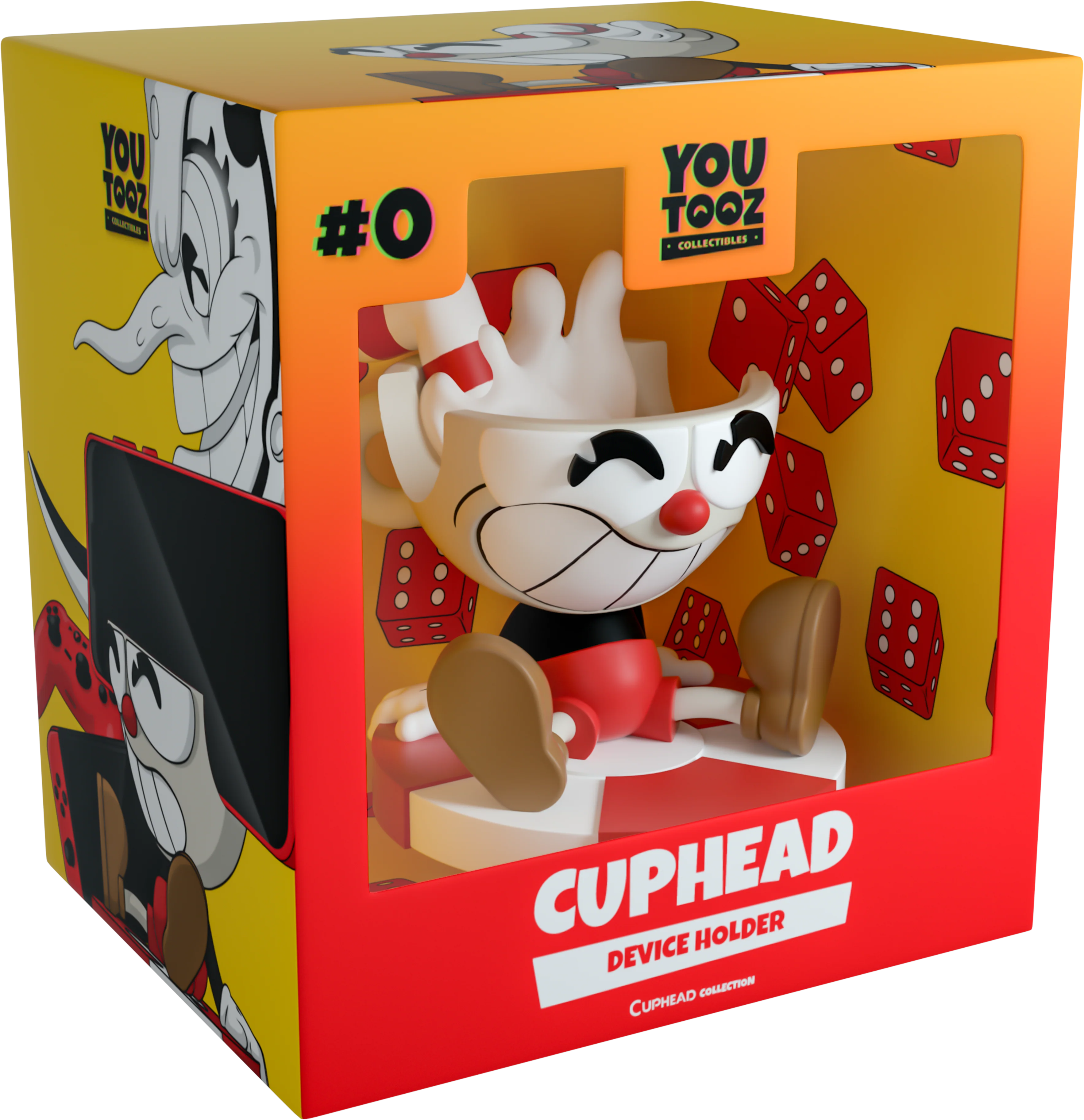 Youtooz Games: Cuphead - Cuphead Soporte Para Dispositivos