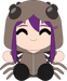 Youtooz Plush: Doki Doki Literature Club - Yuri Peluche 9 Pulgadas 