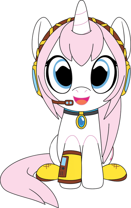 Youtooz Plush: Hatsune Miku X My Little Pony - Luka Peluche 9 Pulgadas 