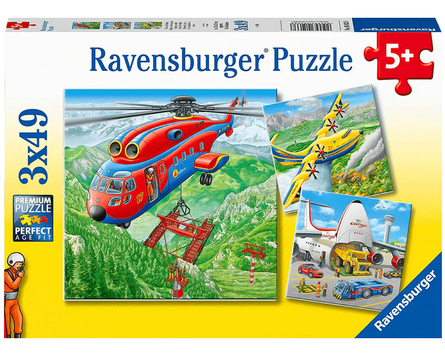 Ravensburger Rompecabezas: Por encima de las nubes 3 Pack 49 piezas
