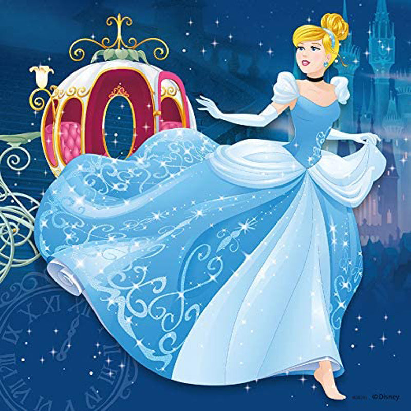 Ravensburger Rompecabezas: Disney - Aventuras de las princesas 3 Pack 49 piezas