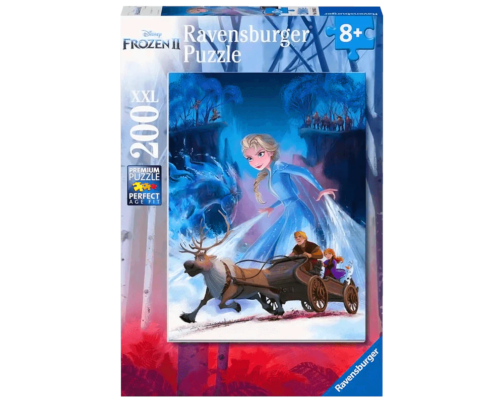 Ravensburger Rompecabezas: Disney - Frozen Bosque Misterioso Kids XXL 200 piezas