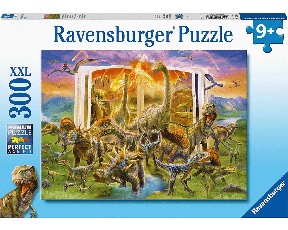 Ravensburger Rompecabezas: Dinosaurios Kids XXL 300 piezas