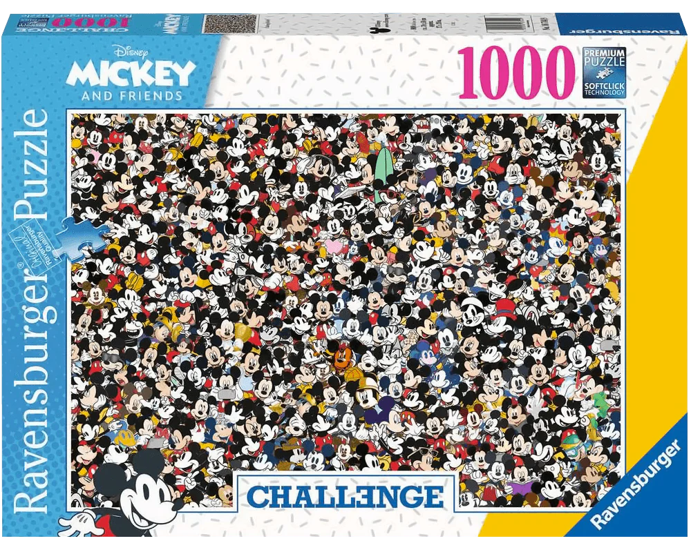 Ravensburger Rompecabezas Adultos: Disney - Mickey Mouse Challenge 1000 piezas