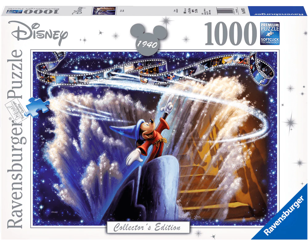 Ravensburger Rompecabezas Adultos: Disney - Fantasia Mickey 1940 1000 piezas
