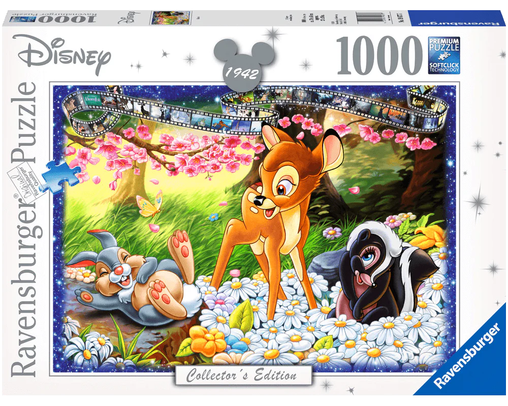 Ravensburger Rompecabezas Adultos: Disney - Bambi 1942 1000 piezas