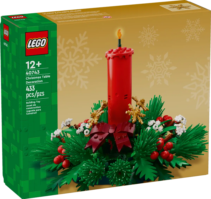 LEGO Navidad Centro de Mesa de Navidad 40743