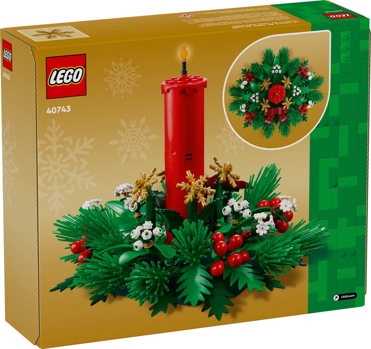LEGO Navidad Centro de Mesa de Navidad 40743