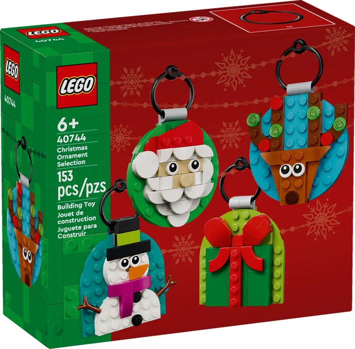 LEGO Navidad Seleccion de Adornos de Navidad 40744