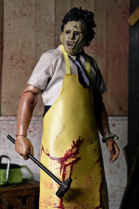 NECA Figura de Accion Vestida: La masacre de Texas - Leatherface 8 Pulgadas