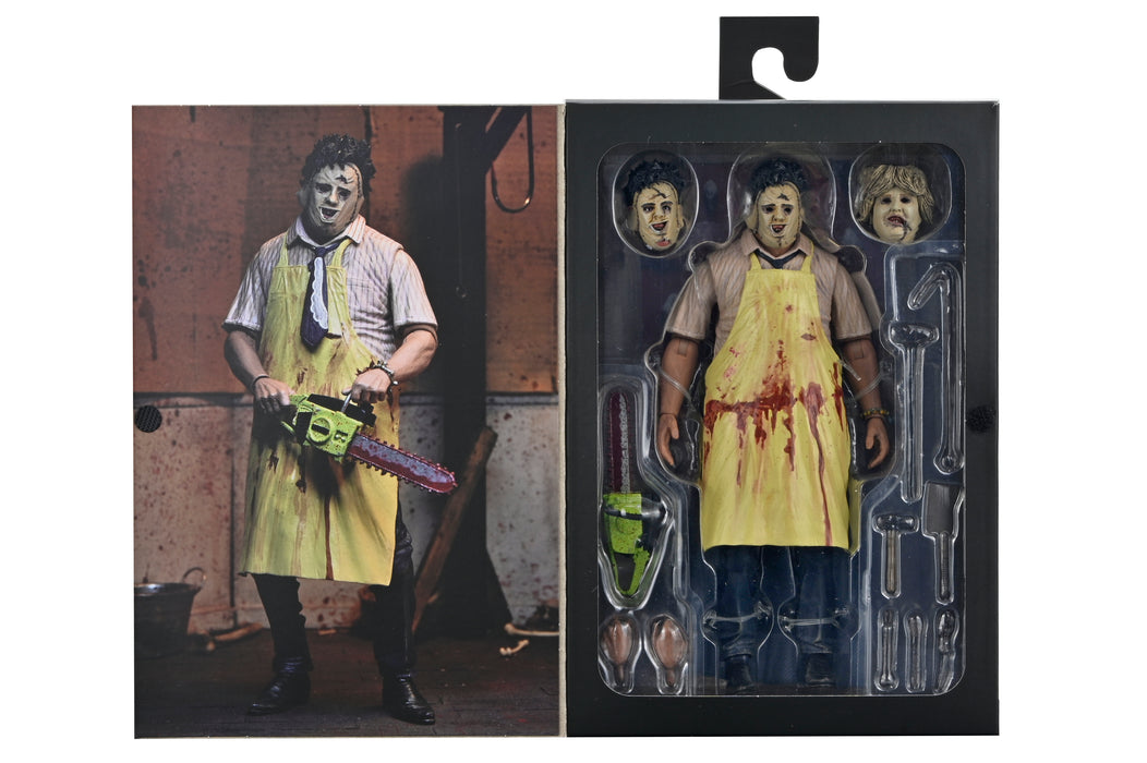 NECA Figura de Accion Ultimate: Masacre En Texas 50 Aniversario - Leatherface 7 Pulgadas