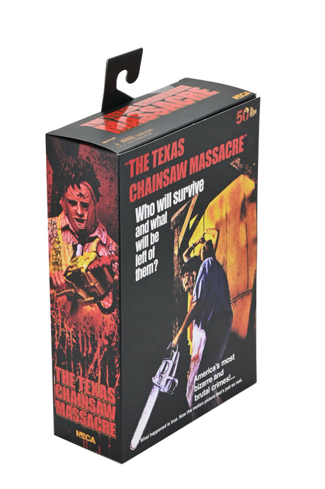 NECA Figura de Accion Ultimate: Masacre En Texas 50 Aniversario - Leatherface 7 Pulgadas