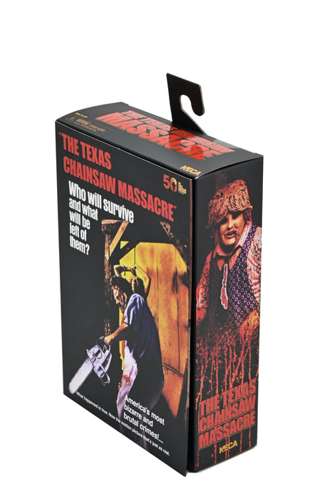 NECA Figura de Accion Ultimate: Masacre En Texas 50 Aniversario - Leatherface 7 Pulgadas