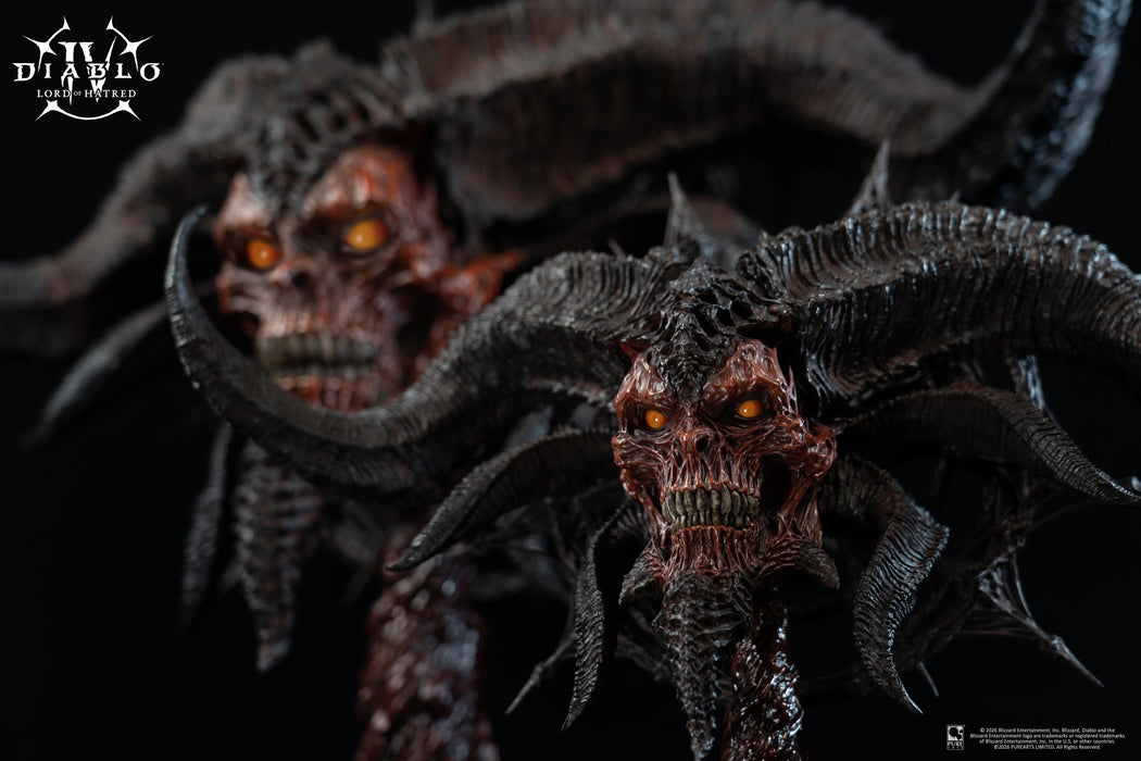 PureArts: Diablo IV Lord of Hatred - Mascara de Mephisto Replica Escala 1/2