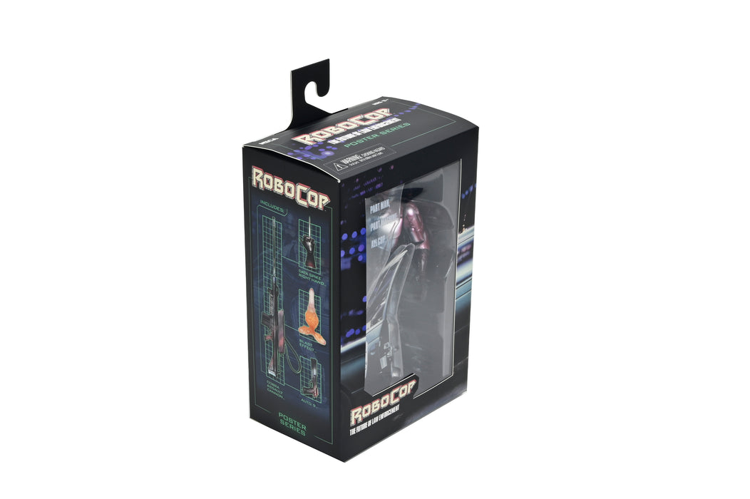 NECA Figura de Accion Ultimate: Robocop - Robocop Poster de 1987 7 Pulgadas