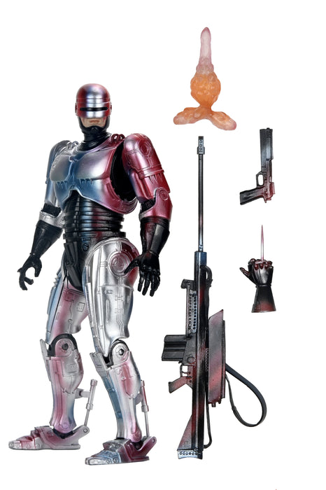 NECA Figura de Accion Ultimate: Robocop - Robocop Poster de 1987 7 Pulgadas