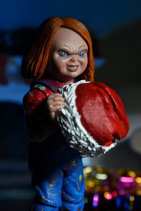 NECA Figura de Accion Ultimate: Chucky - Chucky Holiday 7 Pulgadas